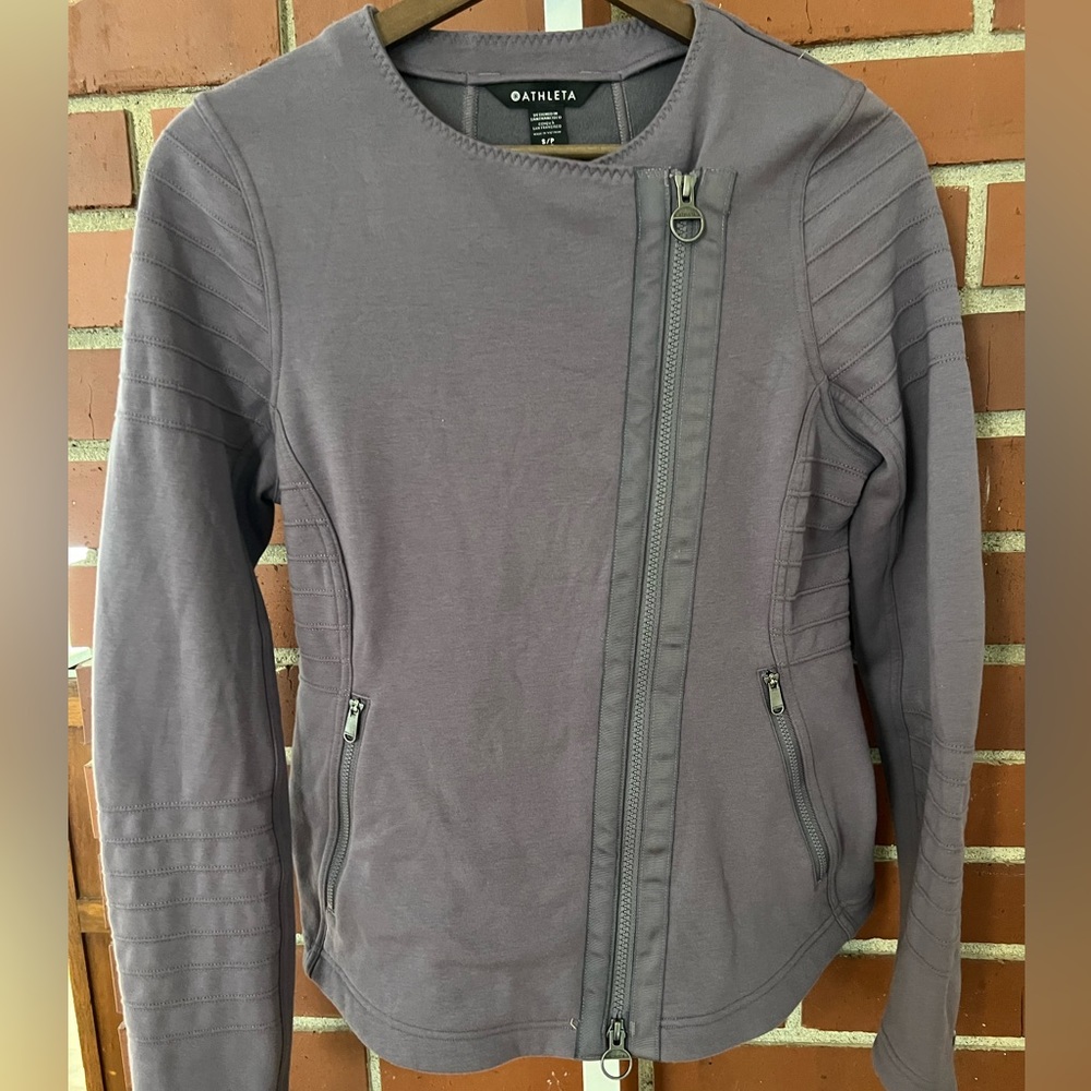 Athleta jacket petite small, only worn once EUC!